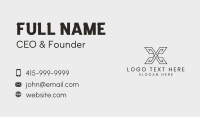 Stock Broker Business Card example 2