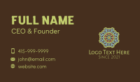 Detailed Geometric Pattern  Business Card