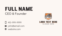 Logging Truck Delivery Business Card