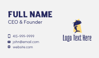 Blue Tuna Fish  Business Card Design