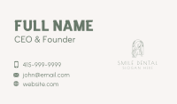 Hair Product Business Card example 2