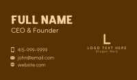 Insurance Business Card example 3