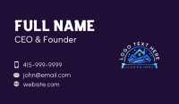 Janitor Business Card example 2