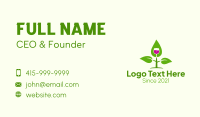 Natural Wine Plant Business Card
