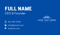 Alpine Mountain Everest Business Card