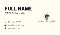 Raincoat Business Card example 3