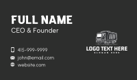 Rubbish Dump Truck Business Card