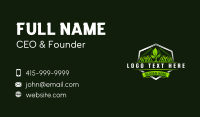 Lawn Landscaping Gardening Business Card