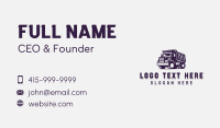 Waste Management Business Card example 1