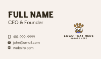 Dog Groomer Business Card example 3