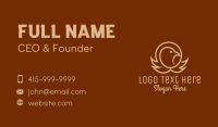 Eagle Head Outline Business Card