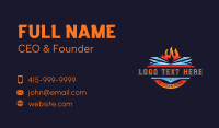  Fire Ice Ventilation Business Card