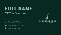 Tailor Clothing Style Business Card