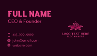 Thai Massage Business Card example 2