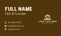 Mountain Hiking Peak Business Card Design