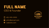 Auto Car Transport Business Card Image Preview