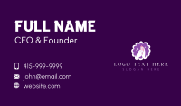 Nail Polish Salon Business Card Design