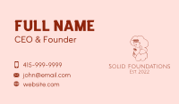 Fashion Stylist Woman  Business Card