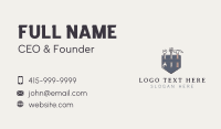 Wrench Hammer Tools Business Card Design