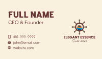 Marine Fishing Wheel Business Card