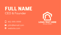 Housing Real Estate Business Card