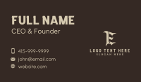 Rock Band Business Card example 2