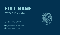 Beach Surfing Waves Business Card