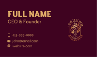 Horticulture Business Card example 2