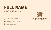 Hammer Saw Lumber Business Card