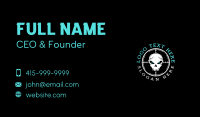 Skull Target Army Business Card