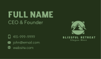 Mountain Travel Photography Business Card Design