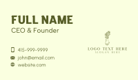 Backyard Gardening Gloves Business Card