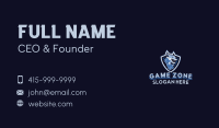 Angry Wolf Gaming Business Card Image Preview