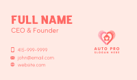 Heart Charity House Business Card