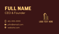 Luxury Building Apartment Business Card
