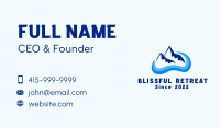 Mountain River Travel Business Card