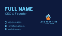 Flame Iceberg Ventilation Business Card