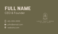 Incense Business Card example 2