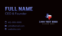 Texas Map Tower   Business Card