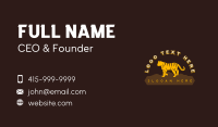 Tiger Feline Wildlife Business Card