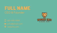 Panther Face Mascot Business Card Image Preview