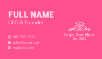 Matrimonial Business Card example 4