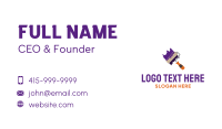 Paint Roller Tool Business Card