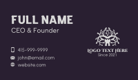 Defense Tower Fortress Business Card