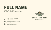 Mountain Airline Wings Business Card