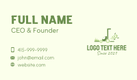 Lawn Maintenance Business Card example 1