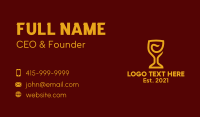 Wine Connoisseur Business Card example 1