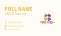 Cute Quirky Face Business Card Image Preview