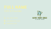 Planet Earth Dancer Business Card Design