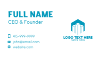 Blue City Business Card example 4